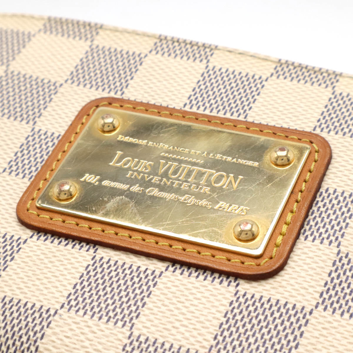 Louis Vuitton Eva Damier Azur 2way Shoulder Bag