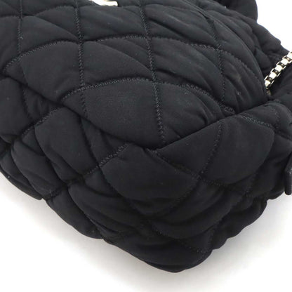 Chanel Cotton Jersey Bubble Quilt 2way Shoulder Bag A46168