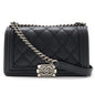Chanel Leather Boy Chanel Chain Shoulder Bag A67086
