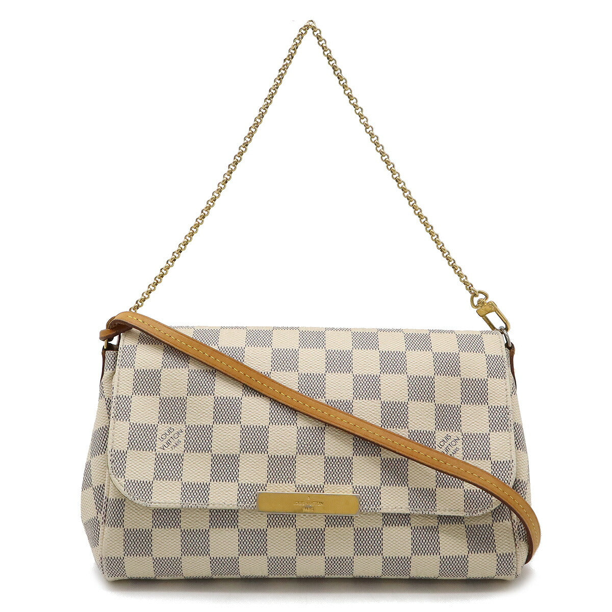 Louis Vuitton Favorite MM Damier Azur 2way Shoulder Bag