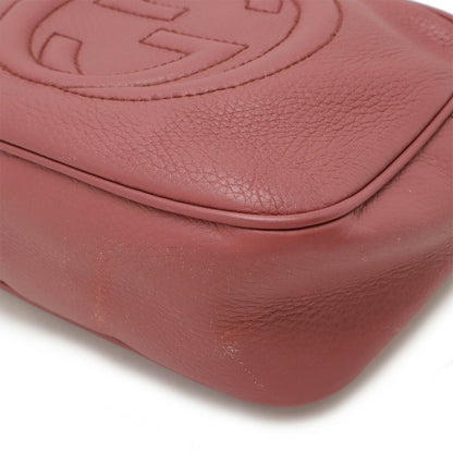 Gucci Leather Soho Small Disco Shoulder Bag 308364