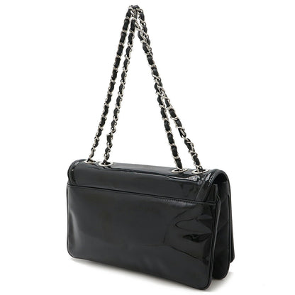Chanel Enamel/Lambskin Lipstick Coco Mark Chain Shoulder Bag