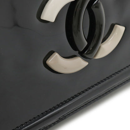 Chanel Enamel/Lambskin Lipstick Coco Mark Chain Shoulder Bag