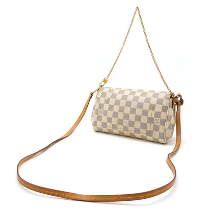 Louis Vuitton Favorite PM Damier Azur 2way Shoulder Bag