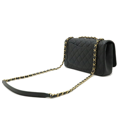 Chanel Caviar CC Filigree Flap Bag Chain Shoulder Bag A93341