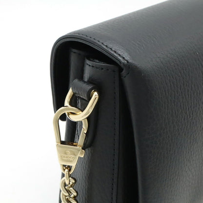 Gucci Interlocking G Leather 2way Shoulder Bag