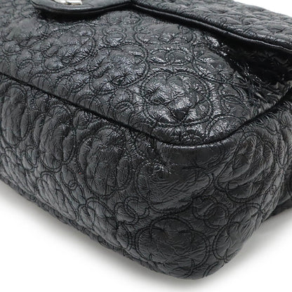 Chanel Camellia Patent Leather Shoulder Bag