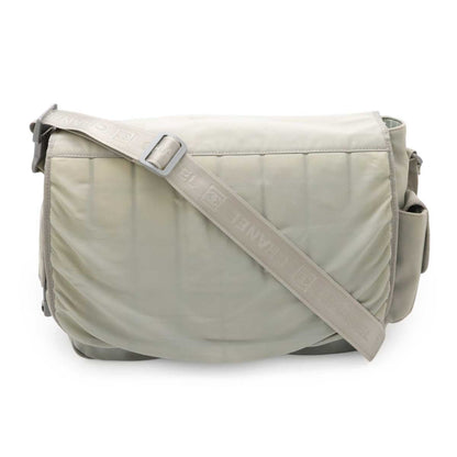 Chanel Sports Line Choco Bar Nylon Shoulder Bag