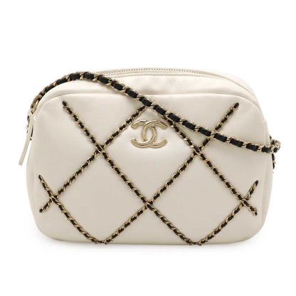 Chanel Coco Mark Lambskin Shoulder Bag