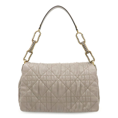 Christian Dior Cannage Leather Shoulder Bag