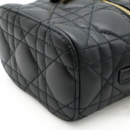 Christian Dior Lady Dior Leather 2way Shoulder Bag