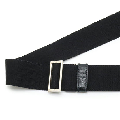 Prada Nylon Leather Shoulder Bag