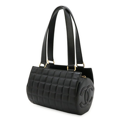 Chanel Choco Bar Lambskin Shoulder Bag