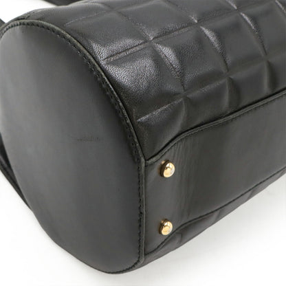 Chanel Choco Bar Lambskin Shoulder Bag