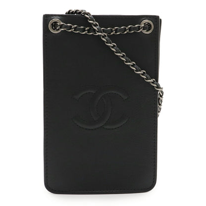 Chanel Coco Mark Leather Chain Shoulder Bag