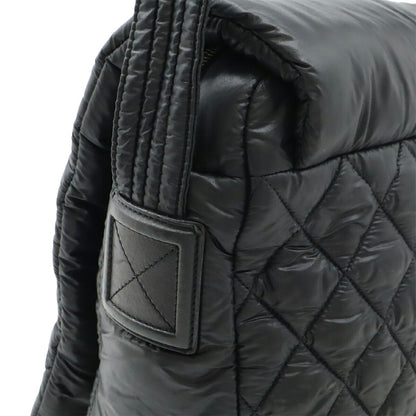 Chanel Coco Cocoon Nylon Leather Shoulder Bag