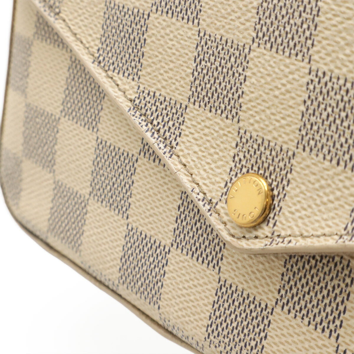 Louis Vuitton Pochette Felicie Damier Azur 2way Shoulder Bag