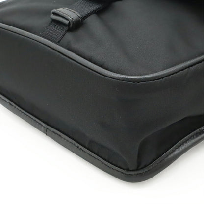 Prada Nylon Leather Shoulder Bag