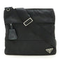 Prada BT0741 Nylon Leather Shoulder Bag