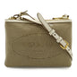 Prada 1BH046 Canvas Leather 2way Shoulder Bag
