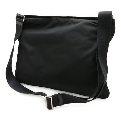 Prada Nylon Leather Shoulder Bag