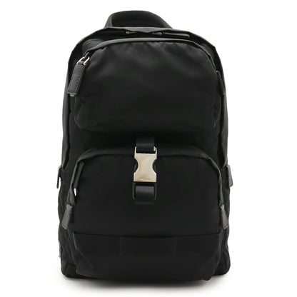 Prada TESSUTO Nylon Leather Shoulder Bag