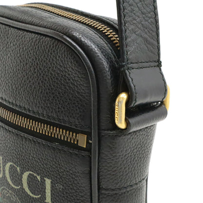 Gucci GUCCI PRINT Leather Shoulder Bag