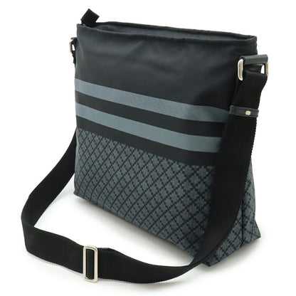 Gucci Diamante Nylon Leather Shoulder Bag