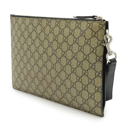 Gucci GG Supreme PVC Clutch Bag