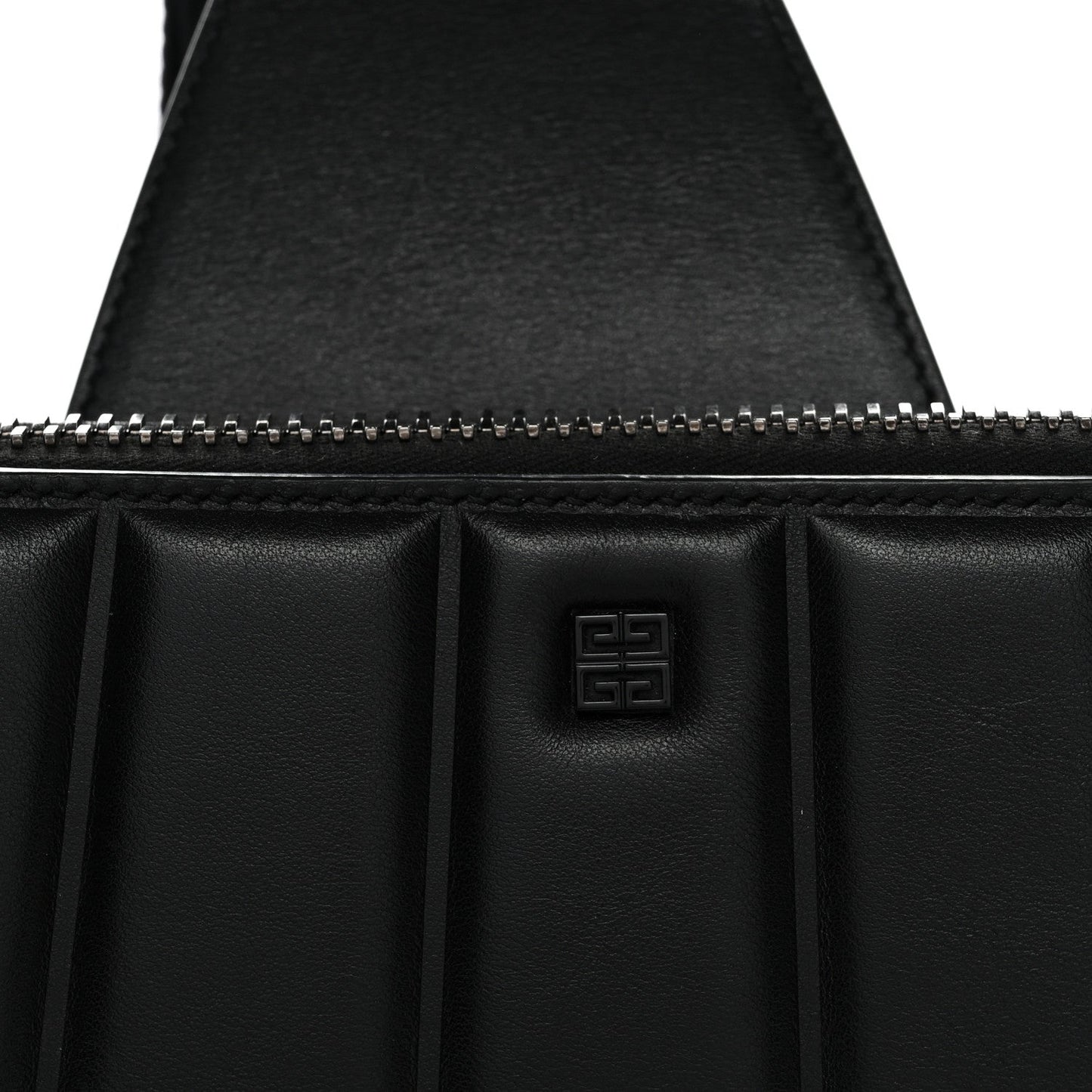 Lambskin Antigona U Padded Crossbody Bag Black