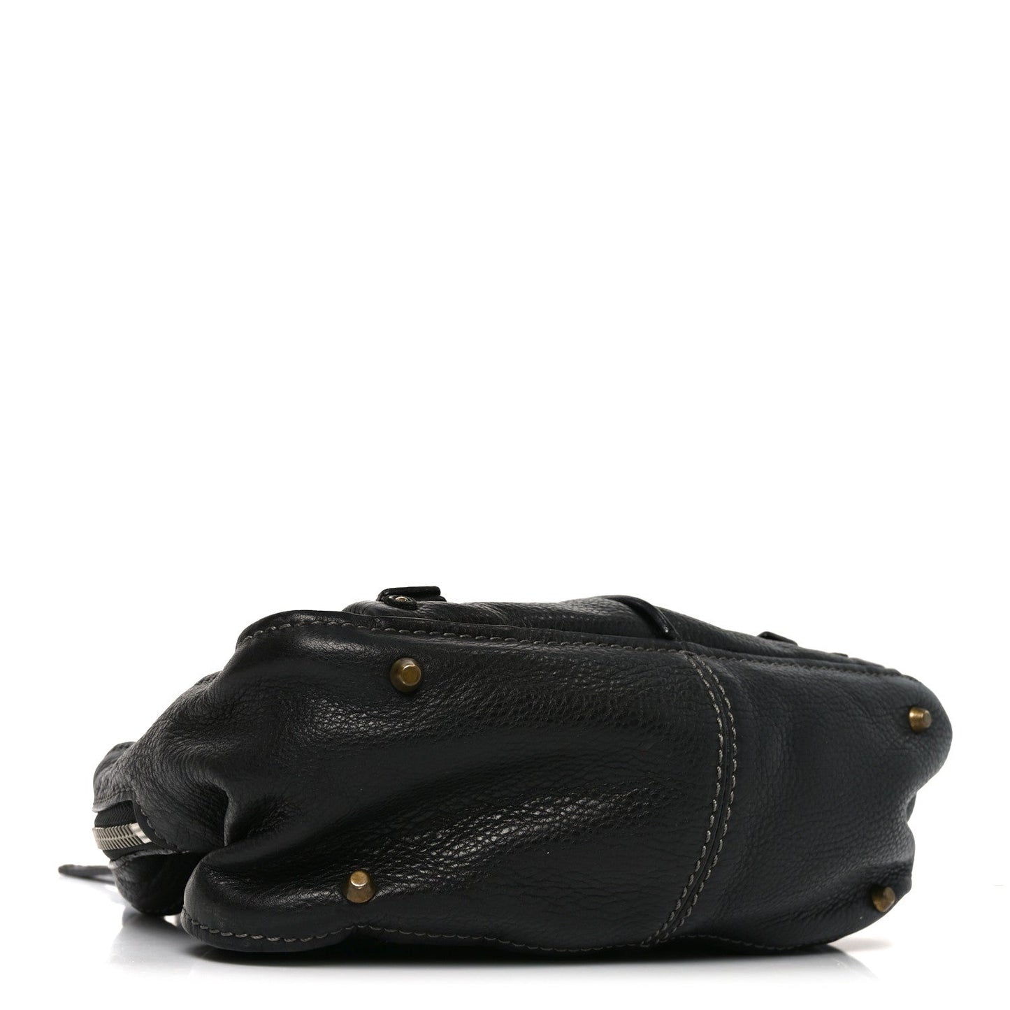 Calfskin Paddington Small Shoulder Bag Black