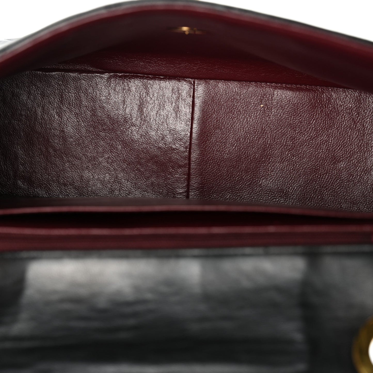 Lambskin Quilted Medium Single Flap Black