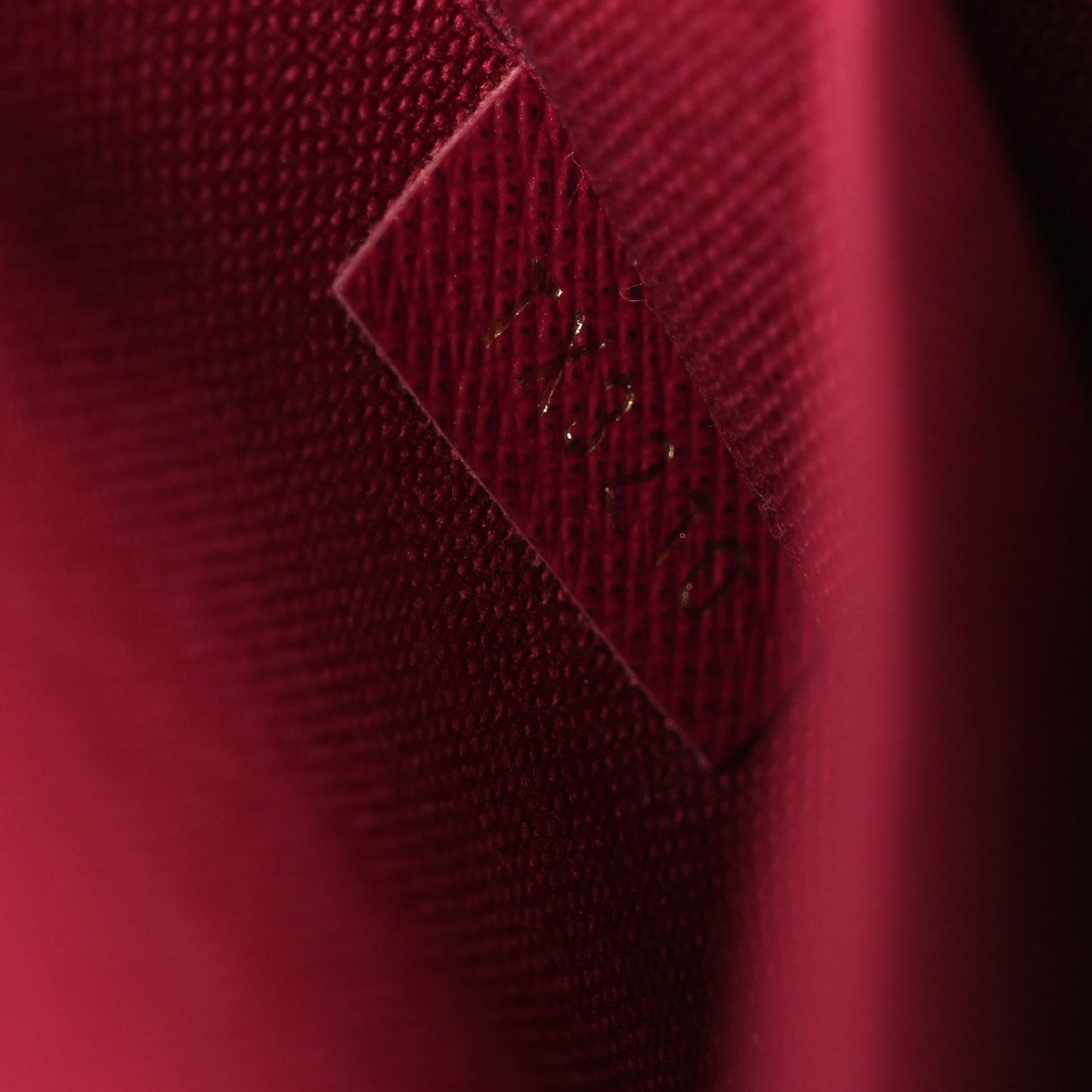Monogram Pochette Felicie Chain Wallet Fuchsia