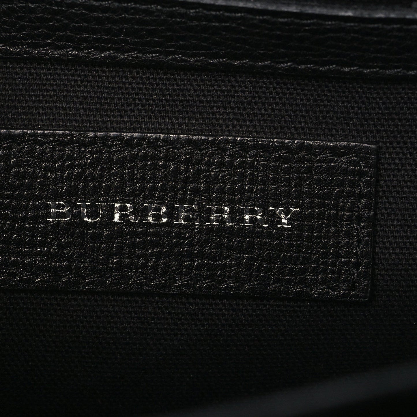 Derby Calfskin Vintage Check Small Macken Crossbody Bag Black