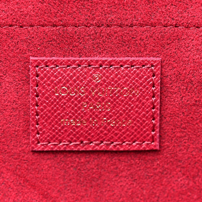 Monogram Pochette Felicie Chain Wallet Fuchsia