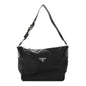 Nylon Shoulder Bag  Black
