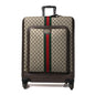 GG Supreme Monogram Web Medium Savoy Trolley Beige Ebony