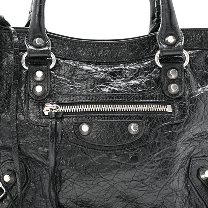 Agneau Arena Silver Hardware Small Le City Black