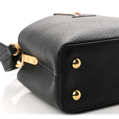 Taurillon Mini Capucines Black