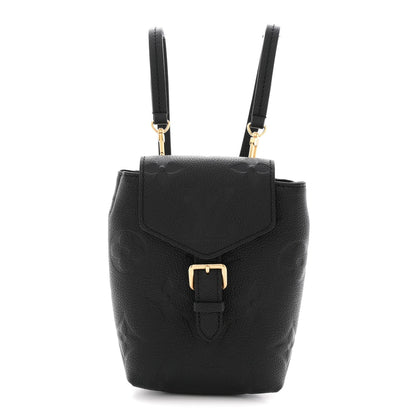 Empreinte Monogram Giant Tiny Backpack Black