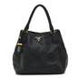 Vitello Daino Tote Black
