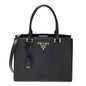 Saffiano Soft Calfskin Large Tote Black