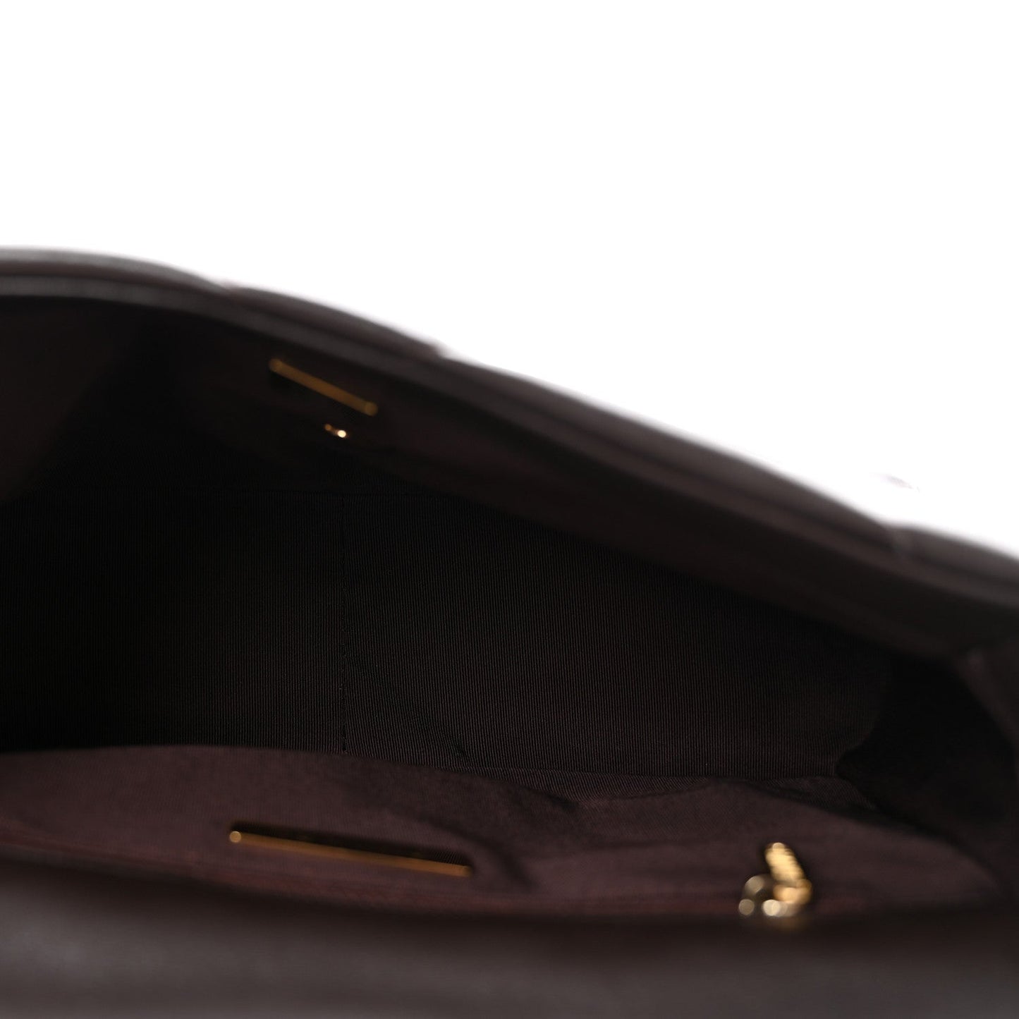 Lambskin Quilted Medium Chanel 19 Flap Dark Brown