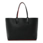 Calfskin Spikes East West Cabata Tote Black