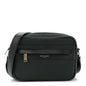 Lambskin Nylon Small Camp Camera Bag Dark Green