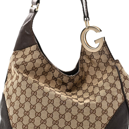 Monogram Medium Charlotte Hobo Brown