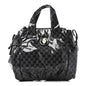 Crystal Monogram Hysteria Tote Navy Blue