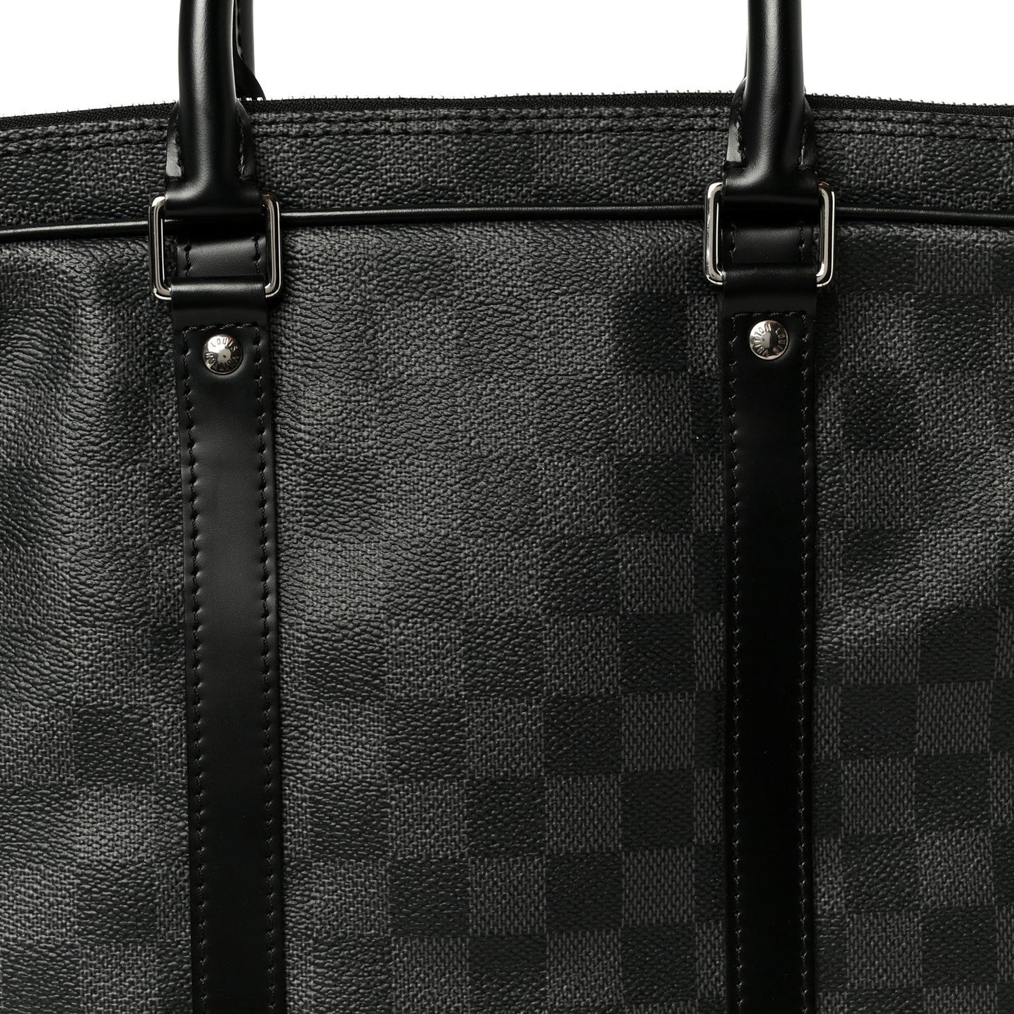 Damier Graphite Porte-Documents Voyage