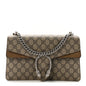 GG Supreme Monogram Small Dionysus Shoulder Bag Taupe