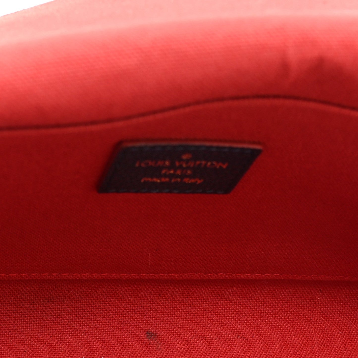 Empreinte Pochette Felicie Chain Wallet Marine Rouge